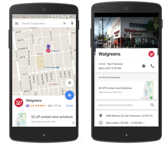 adwords local serach ads