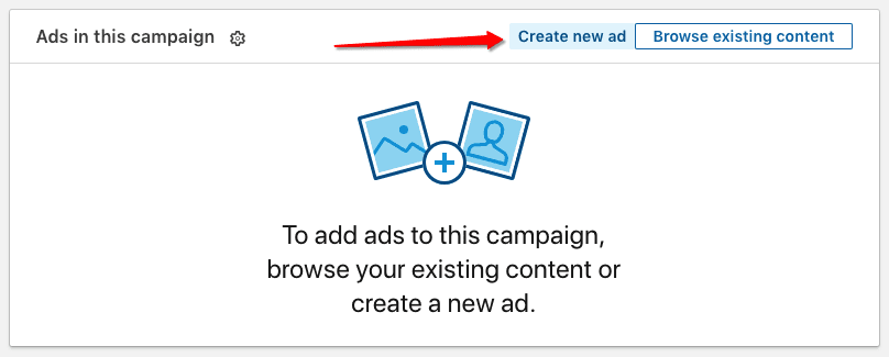 LinkedIn Lead Form Create Ad